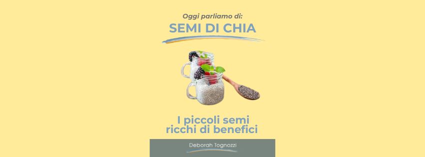 Oggi parliamo di semi di chia